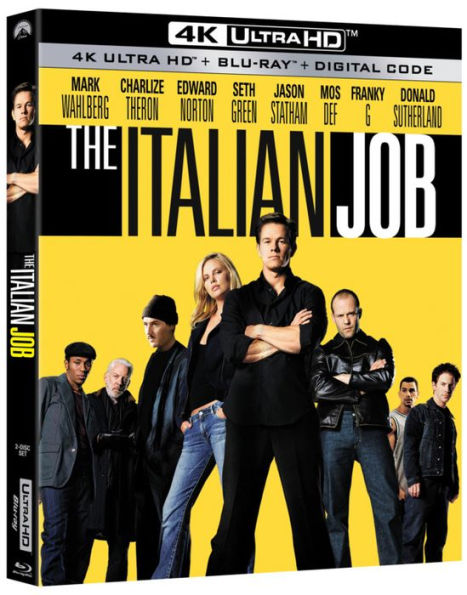The Italian Job [Includes Digital Copy] [4K Ultra HD Blu-ray/Blu-ray]
