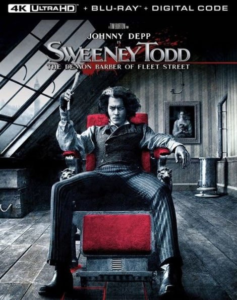 Sweeney Todd: The Demon Barber [4K Ultra HD Blu-ray]