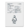 Claire Doherty 'Lego Man Patent 1979 White' Canvas Art