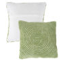 Modern Geometric Decorative Throw Pillow and Insert-Home Decor Concentric Circle Accent Pillow with Hidden Zipper,18 Inch by Lavish Home Color: Leaf Green