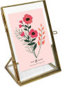 4x6 Brass Locket Frame