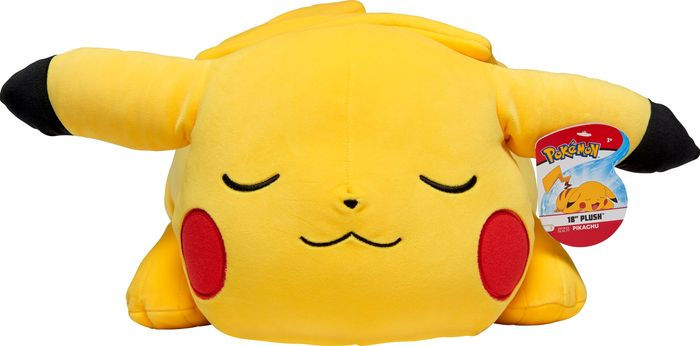 sleeping pikachu pillow