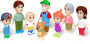 CoComelon 8 Figure Family Pack