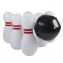 Kids Giant Bowling Game Set Inflatable Jumbo Bowling Pins and Ball for Outdoor and Indoor Use, For Children and Adults by Hey! Play!