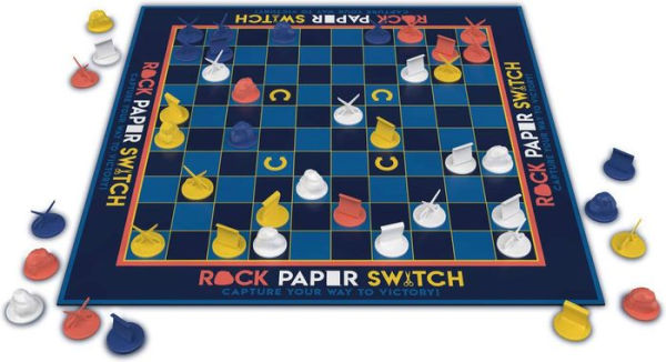 Rock, Paper, Switch - Chess-Like Strategy Board Game