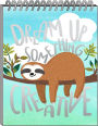 SLOTH DREAM UP SPIRAL SKETCHBOOK