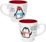 Penguin 2 Pk Mugs