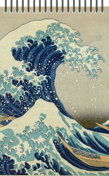 Hokusai Wave Sketch