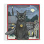 Francien Van Westering 'Halloween Black Cat' Canvas Art