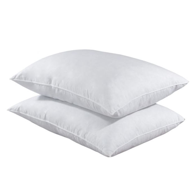 New Dreamworld Luxury Duck Feather /& Down Pillow 100/% Cotton Cover BNIB