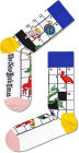 Happy Socks x The New York Times Crosswordease Sock Small