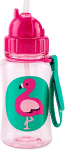 Skip Hop Zoo Straw Bottle - Flamingo