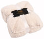 B&N Exclusive Crème Shearling Throw (50