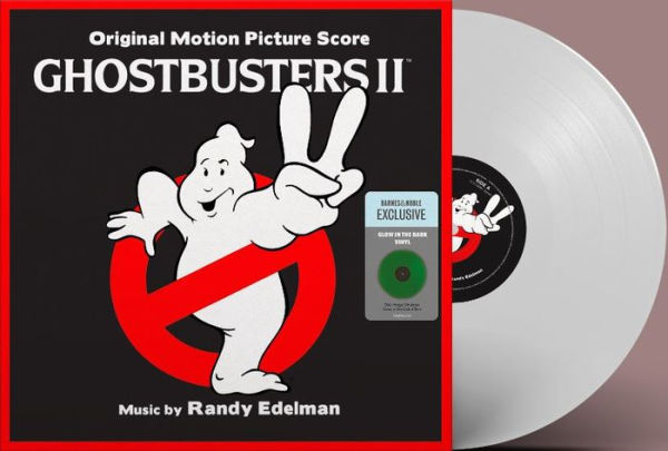 GHOSTBUSTERS II [Original Motion Picture Score] [Glow in the Dark Vinyl] [B&N Exclusive]