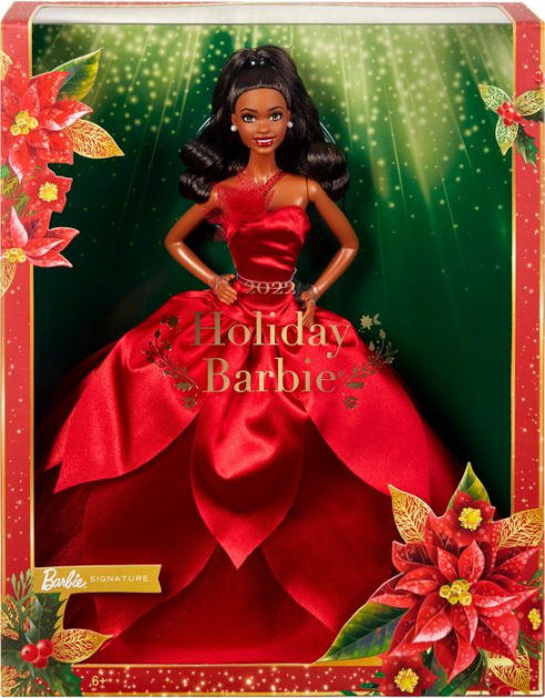 Barbie Holiday Doll- Black Wavy by Mattel Barnes Noble®