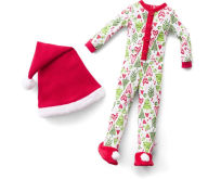 Title: Hearts & Pines Holiday PJs for WellieWishers Dolls