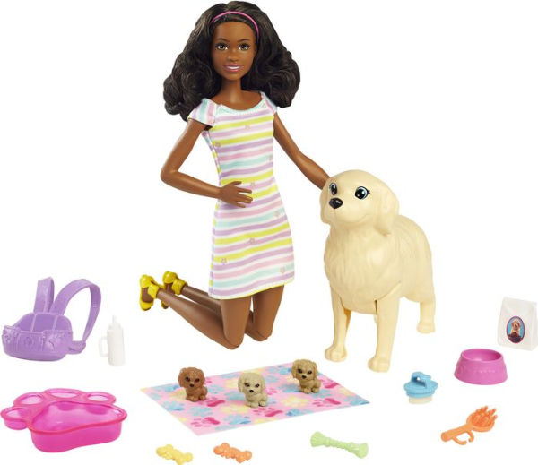 Barbie Doll and Pets