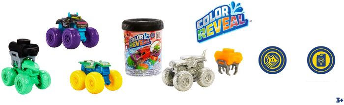 Hot Wheels - Hot Wheels, Monster Trucks - Mystery Truck, 2, Shop