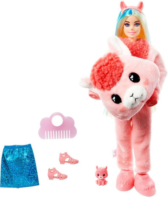 Mattel Launches Barbie Cutie Reveal Dolls with Fuzzy Animal Costumes - The  Toy Insider
