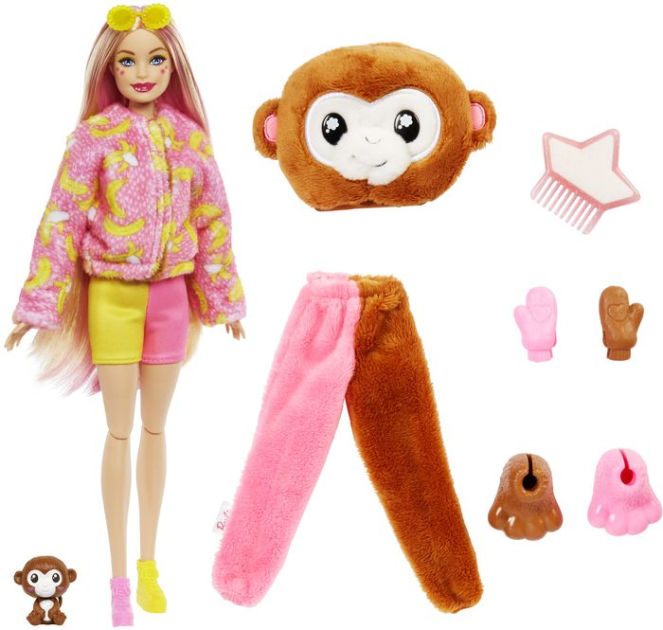 Barbie Cutie Reveal Jungle Series Chelsea Tiger Doll, Dolls