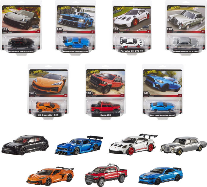 HW Premium 1:43 Car Culture Asst by Mattel | Barnes & Noble®