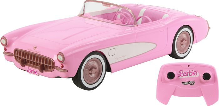 Barbie kidpicks remote control clearance corvette & barbie doll