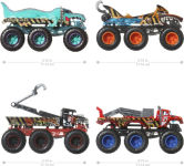 Alternative view 1 of Hot Wheels HW Monster Rigs Ast