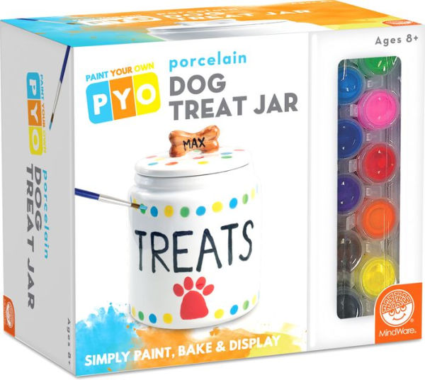 Paint Your Own Dog Treat Jar