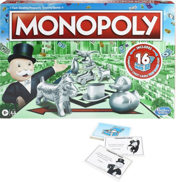 Rainbow running Mr Monopoly