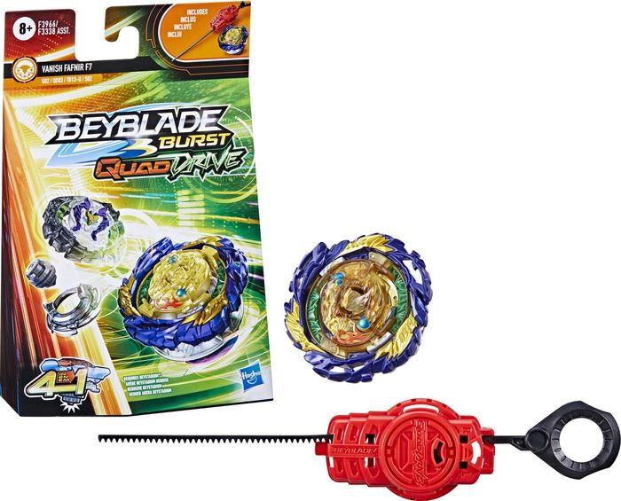 Beyblade Burst Hasbro lot of 5 Beyblades + 2 Random Launchers Anime Bey Toys