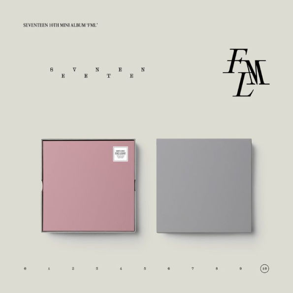 SEVENTEEN 10th Mini Album 'FML' [Faded Mono Life] [B&N Exclusive]