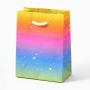 Ombre Rainbow Fleck Small Gift Bag