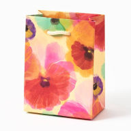 Title: Pressed Pansy Small Gift Bag