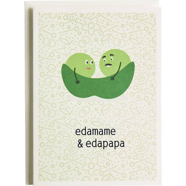 Edamame Edapapa Baby Card by Seltzer Barnes & Noble®