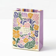 Title: Nouveau Floral Mother's Day Small Gift Bag