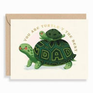 Father's Day Greeting Card Turtely Awesome Dad