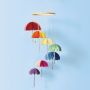 Rainbow Umbrella Mobile Kit