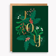 Joy Botanical Holiday Card Set