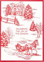 Alternative view 2 of XMAS LTP/FOIL A2 Winter Toile FLD S/10