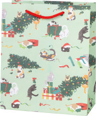Title: MED Holiday Cats in Trouble Gift Bag