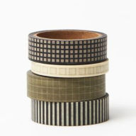 Title: Jeremiah Brent Office Washi Tapes S/4