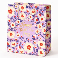 Title: Bold Floral Mother's Day Medium Gift Bag