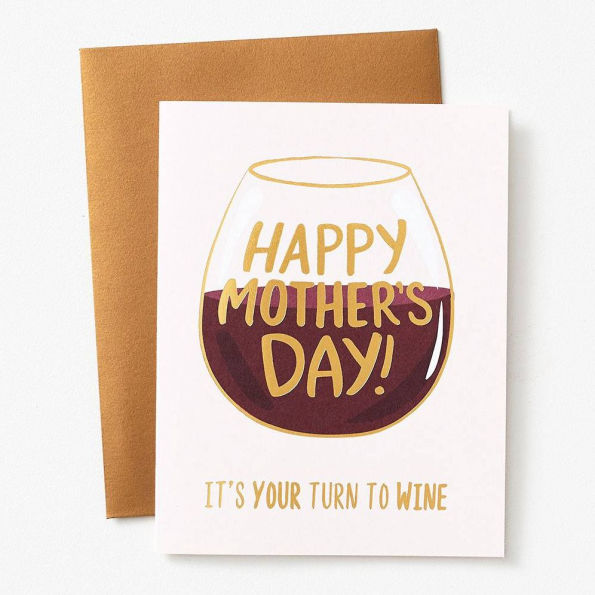 Turn to Wine Mother's Day Card by PaperSource Barnes & Noble®