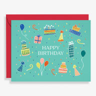 Title: Birthday Icons Birthday Card