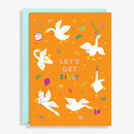 Title: Silly Geese Birthday Card