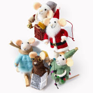 Title: Felt Holiday Mice, Assorted