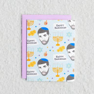 Title: Hanukkah Rapper Greeting Card