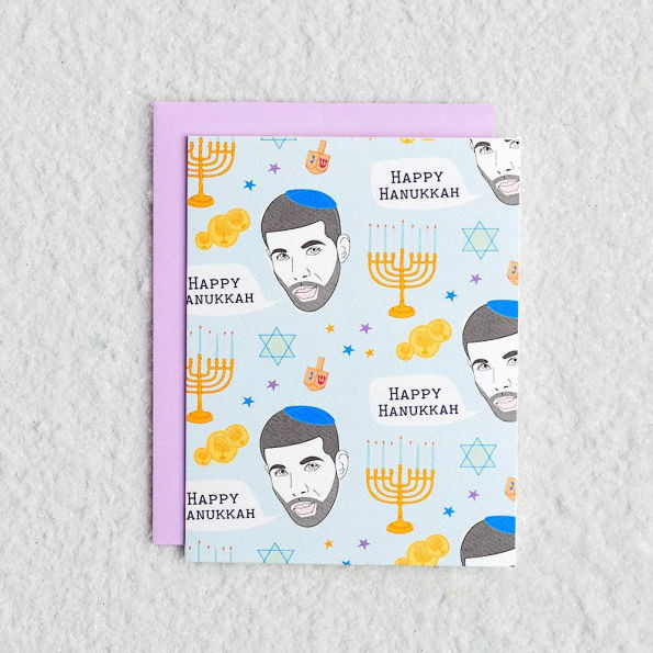 Hanukkah Rapper Greeting Card