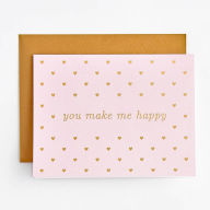 Title: You Make Me Happy Love Card