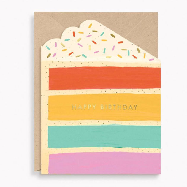 Diecut Cake Birthday Card by PaperSource Barnes & Noble®